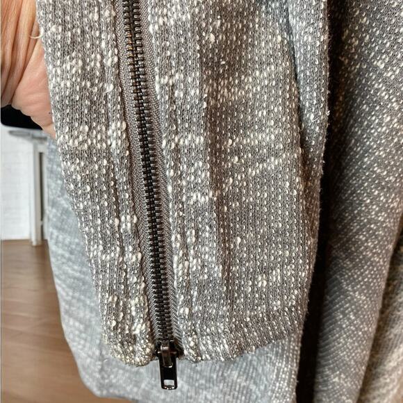 Free People In the Loop Grey Waterfall Cardigan Small - Picture 7 of 13